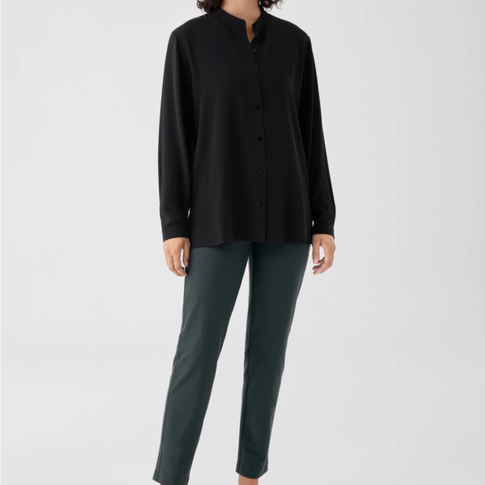 Eileen Fisher Washable Stretch Crepe Pant, XS. NWT.